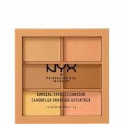 NYX Professional Makeup Paleta de Correctores y Contouring Conceal - M...