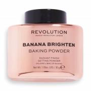 Makeup Revolution Loose Baking Powder (Various Shades) - Banana (Brigh...