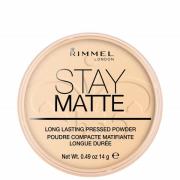 Polvos compactos mate Stay de Rimmel - Transparent