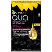 Garnier Olia Permanent Hair Dye (Various Shades) - 1.0 Deep Black