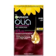 Garnier Olia Permanent Hair Dye (Various Shades) - 6.66 Vivid Garnet R...