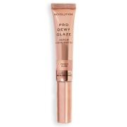 Revolution Pro Dewy Glaze Serum Highlighter 12ml (Various Shades) - Pe...