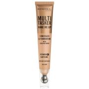 Rimmel Multi-Tasker Wake Me Up Foundation and Concealer 20ml (Various ...