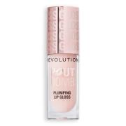 Makeup Revolution Pout Bomb Plumping Gloss Jelly 4.5ml (Various Shades...