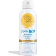 Bondi Sands SPF50 Aerosol Fragrance Free Mist Spray 160g