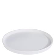 The White Company Large Ceramic Botanical Candle Plate