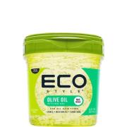 Gel de peinado con aceite de oliva EcoStyle (473 ml)