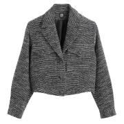 Chaqueta abotonada, tweed