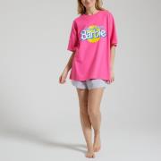 Pijama con short Oversize Barbie