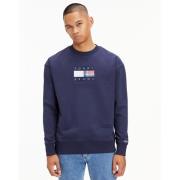 Sudadera relaxed con insignia en el pecho