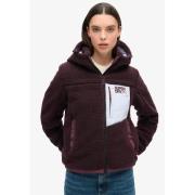 Chaqueta con capucha de sherpa Trekker