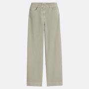 Pantalón loose, ancho, con talle alto